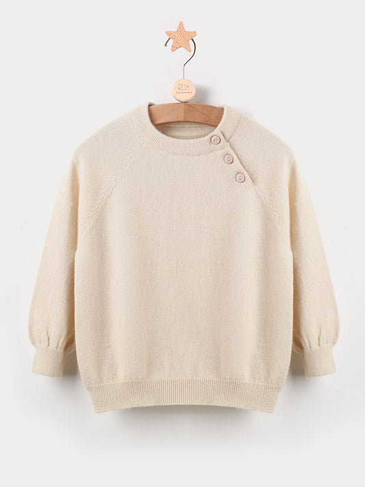 Cashmere Baby Raglan Sleeve Sweater