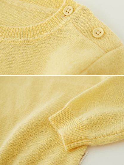 Baby Cashmere Buttons Sweater