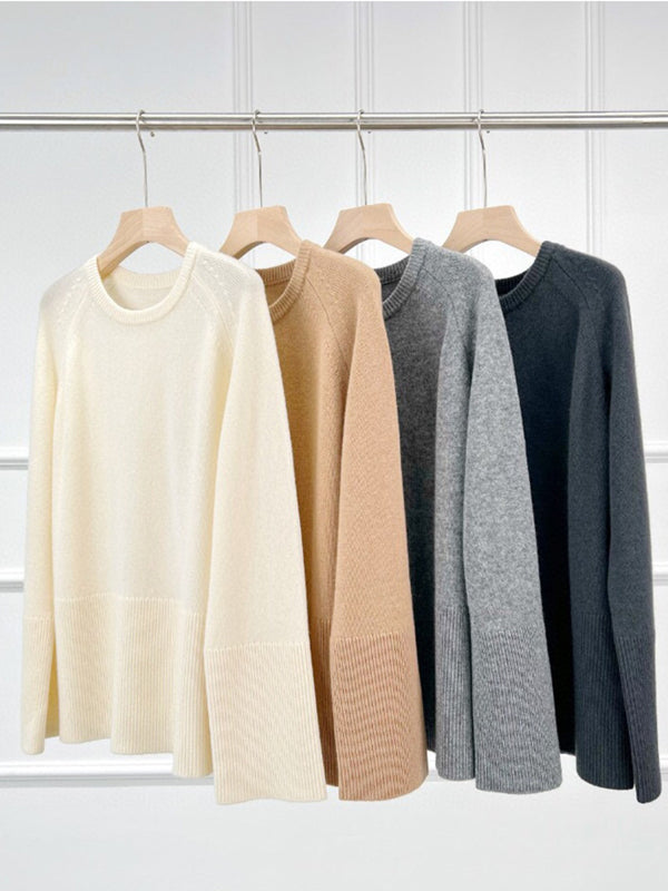 Cashmere Merino Raglan Sweater