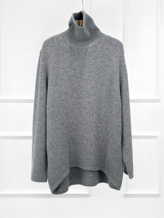 Oversized Cashmere Merino Turtleneck