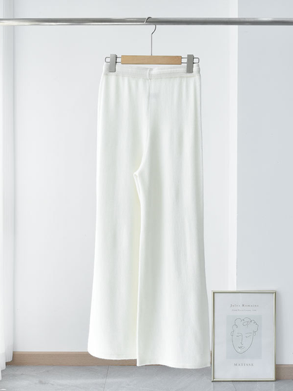 Cashmere Wide Leg Pants