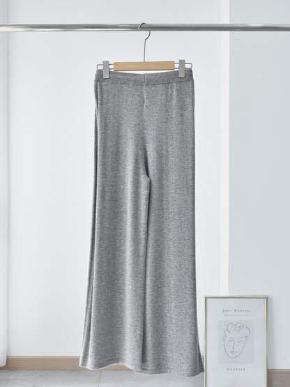 Cashmere Wide Leg Pants