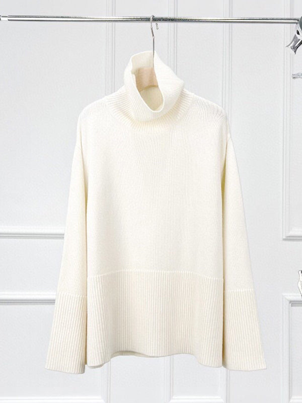 Aurora Merino Ribbed Knit Turtleneck