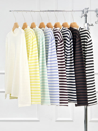 Judy Super Fine Merino Striped Sweater