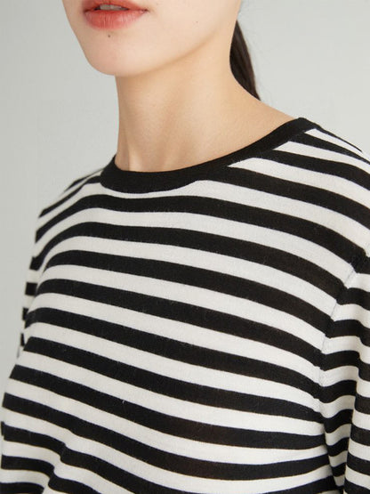 Fine Merino Lisa Striped Sweater