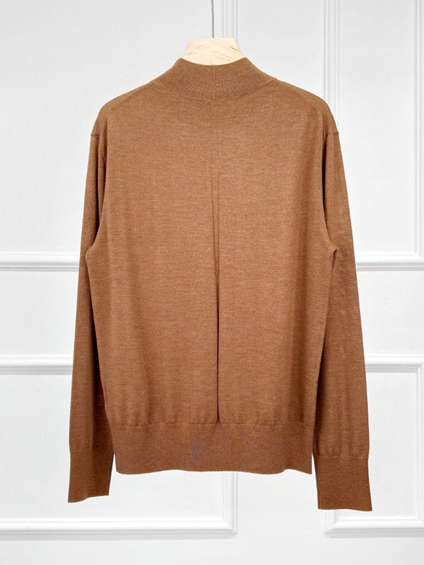 Half Turtleneck Super Fine Merino Sweater