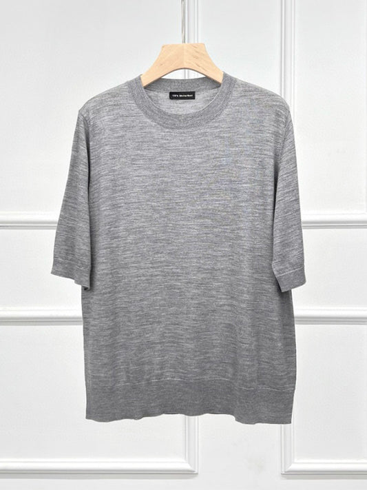 Cozy Super Fine Merino Short Sleeve