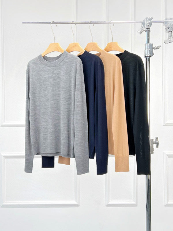 Super Fine Merino Crewneck Pullover